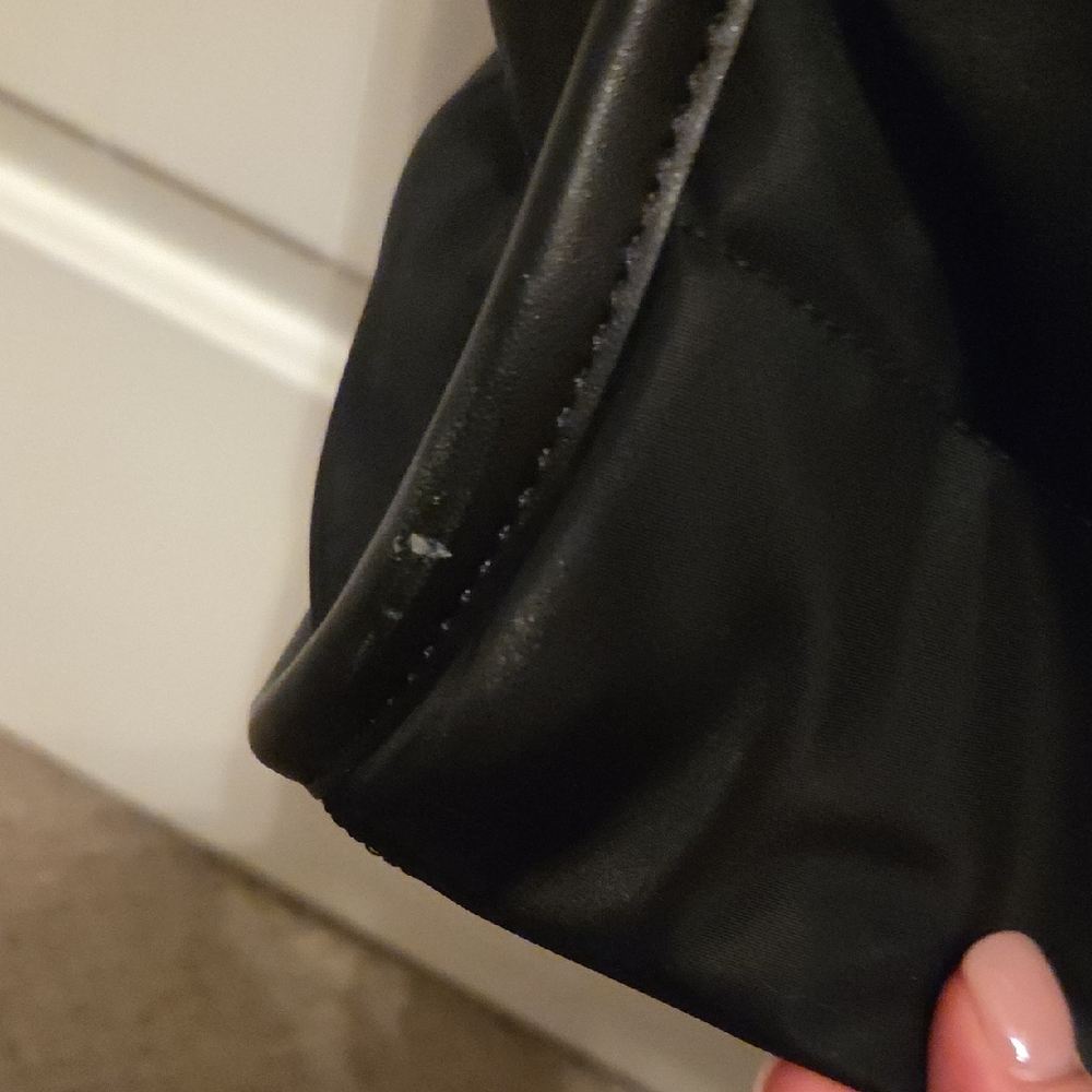 kate spade black quilted nylon tote with logo - Picture 8 of 15